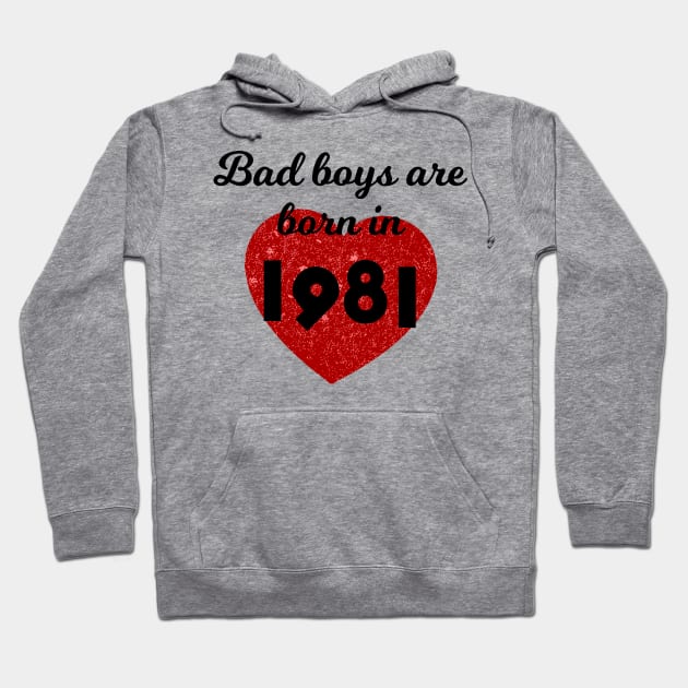 Boys of 1981 Hoodie by Karpatenwilli